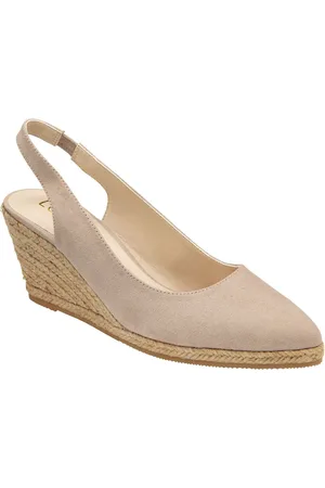 Lotus Sling Back Wedge Espadrille Shoes AU 10 (EU 42)