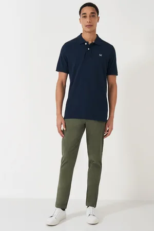 Crew Clothing Company Mens Slim Chinos Trousers