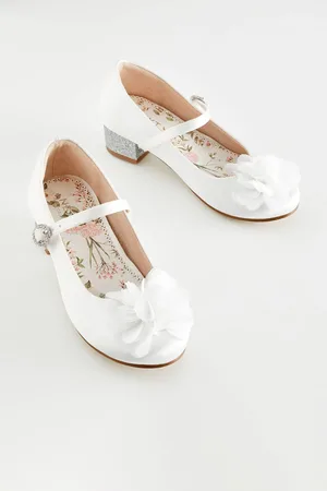 Next Girls Corsage Flower Bridesmaid Heel Shoes