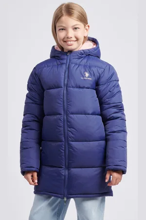 U.S. Polo Assn. Girls U. S. Polo Assn U. S. Polo Assn. Girls Longline Puffer Jacket