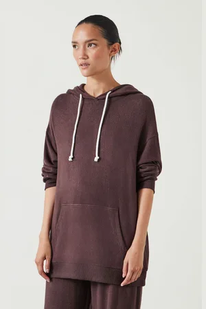 Hush Puppies Womens Elle Supersoft Longline Hoodie