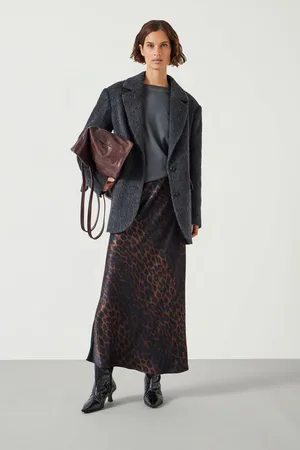 Hush Puppies Womens Print Simone Slinky Skirt