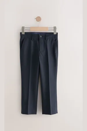 Next Boys Navy Tailored Fit Suit Trousers (12mths-16yrs)
