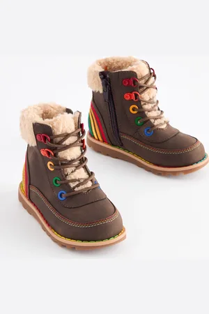 Little Bird Boys Lace up Hiker Boots