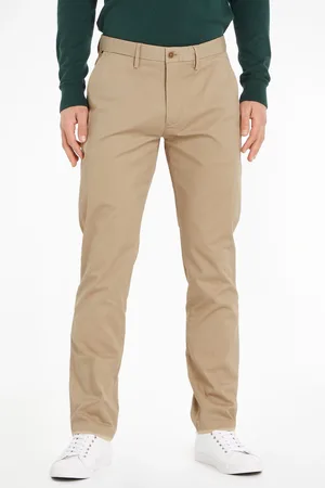 Tommy Hilfiger Mens Light Slim Bleecker Flex Chinos