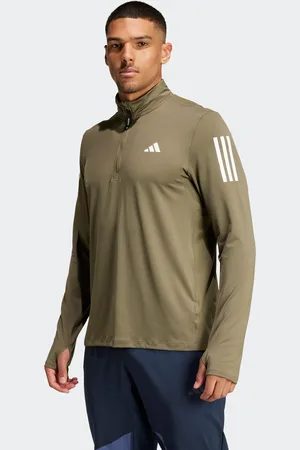 adidas Mens Own the Run Quarter Zip Jacket