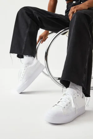 adidas White Bravada 2.0 Platform Trainers AU 9.5 (EU 42)