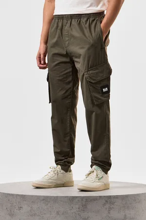 Weekend Offender Mens Mens Pianemo Cotton Cargo 100% Cotton Trousers