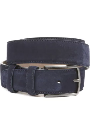 JONES BOOTMAKER Mens Mens Upney Suede Leather Belt