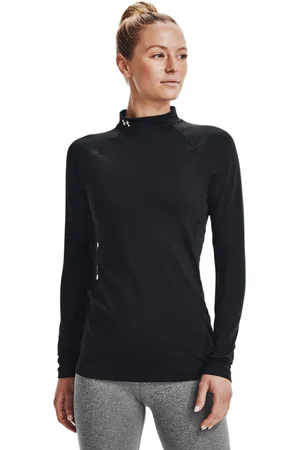 Under Armour Womens Authentics Mockneck Baselayer Top