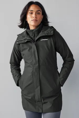 Berghaus Womens Omeara Long Shell Waterproof Jacket