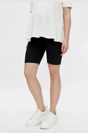 Mama;licious Maternity Jersey Cycling 100% Cotton Shorts 2 Pack XL