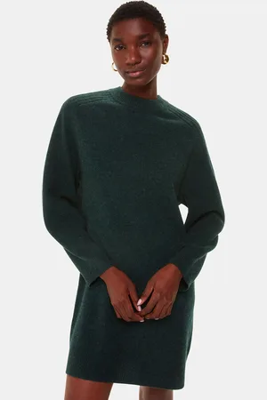 Whistles Womens Ava Round Neck Knitted Dress