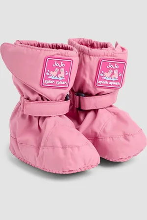 JoJo Maman Bébé Dusty Fleece Lined Booties