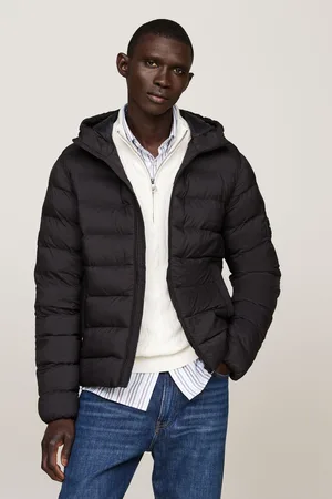Tommy Hilfiger Mens Mid Weight Hooded Jacket