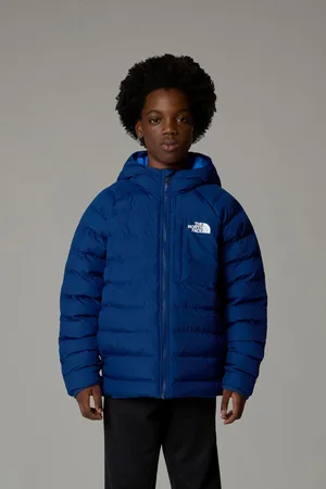 The North Face Blue Boys Reversible Perrito Hooded Jacket XL