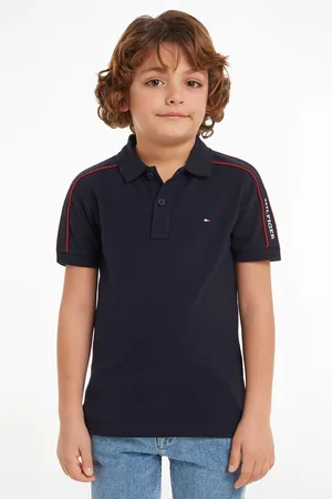 Tommy Hilfiger Boys Regular Fit Monotype Polo Shirt