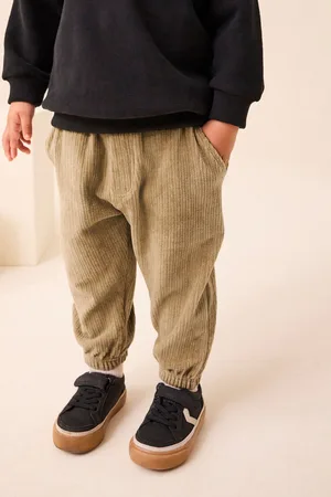 Next Boys Stone Cord Jersey Cuffed Joggers (3mths-7yrs)