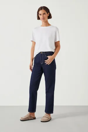 Hush Puppies Womens Alexa Straight Leg Jeans