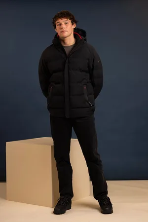 Trespass Habbton Padded Waterproof Black Jacket L