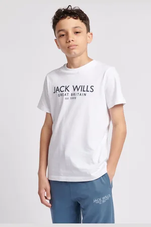 Jack Wills Boys Boys Regular Fit Carnaby 100% Cotton T-Shirt