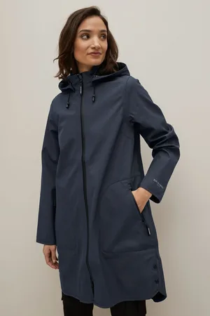 Ilse Jacobsen Womens Waterproof A Line Softshell Raincoat