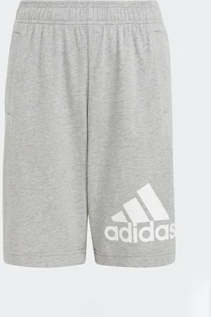 adidas Boys Essentials Big Logo 100% Cotton Shorts