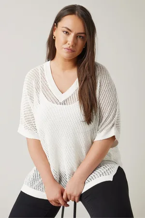 Evans Womens Curve Tape Yarn Jumper