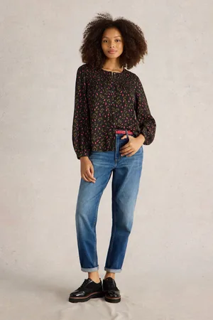 White Stuff Womens Daniella Shirred Top