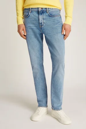 Tommy Hilfiger Mens Mercer Regular Fit Stretch Straight Jeans