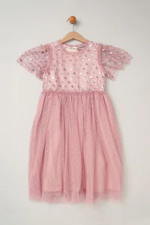 MISS Cluster Sequin Waterfall Dress 6 Years (116cm)