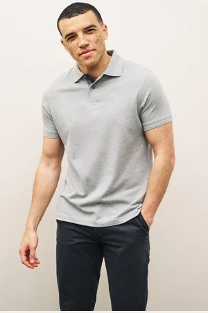 Barbour Mens Marl 100% Cotton Classic Pique Polo Shirt