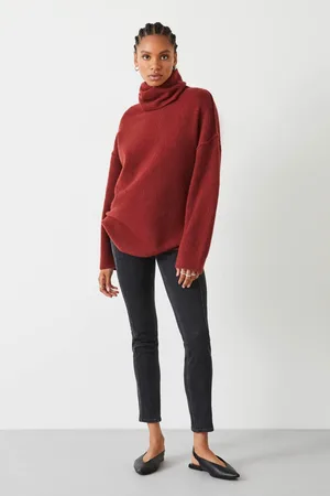 Hush Puppies Womens Meryl Roll Neck Wool Blend Jumper
