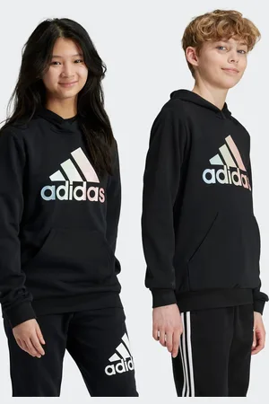 adidas Girls Kids Metallic Print Hoodie