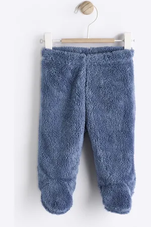 Next Boys Navy Baby Cosy Fleece Leggings (0-9mths)