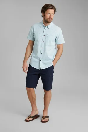 Mountain Warehouse Mens Tropical Printed Mens Short Sleeved Shorts