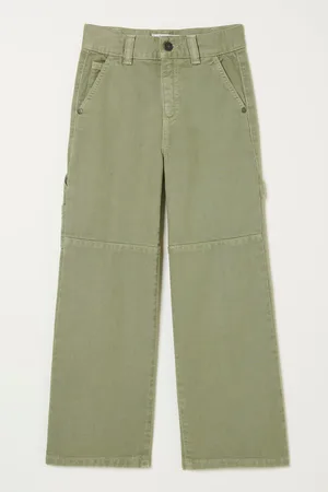 Fat Face Girls FatFace Waye Wide Leg Trousers