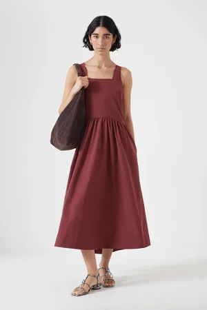Hush Puppies Romi Sleeveless Midi Ballerina Dress S