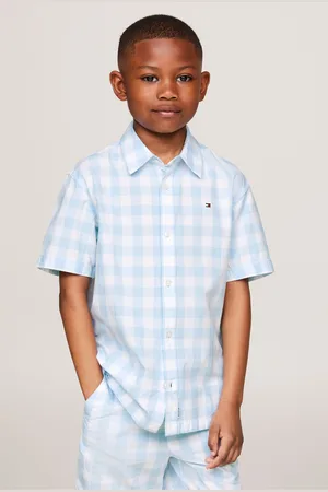 Tommy Hilfiger Boys Gingham Woven Shirt