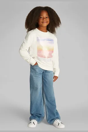 Calvin Klein Brown 100% Cotton Sunset Graphic Terry Sweatshirt 14 Years (164cm)
