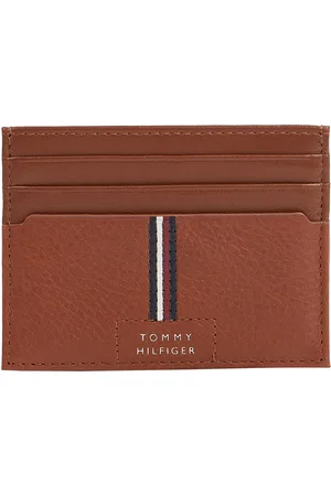 Tommy Hilfiger Mens Premium Leather Card Holder