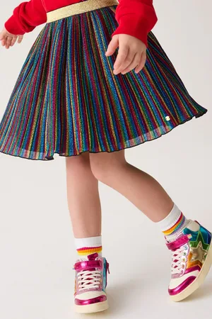 Little Bird Girls Multi Rainbow Party Skirt