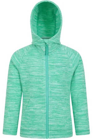 Mountain Warehouse Girls Blue Snowdonia II Kids Hoodie
