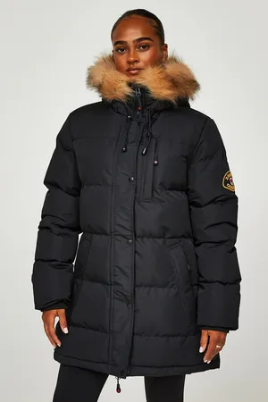 Zavetti Canada Womens Womens Goshawa Puffer Parka Jacket