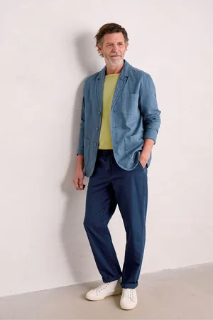 Seasalt Cornwall Mens Mens Riggerman 100% Cotton Trousers