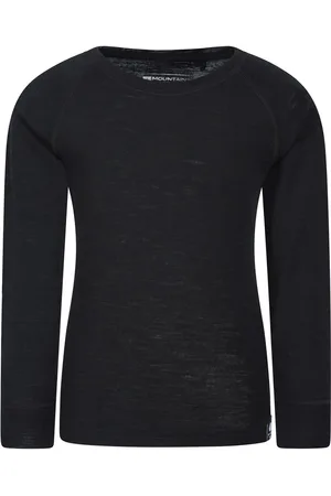 Mountain Warehouse Girls Merino II Kids Round Neck Thermal Top