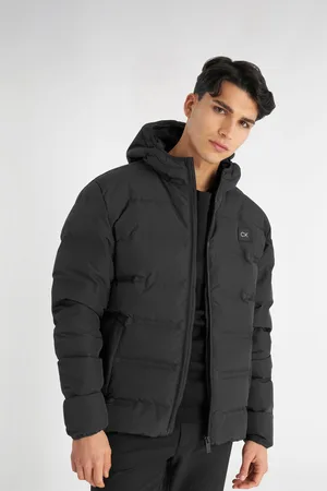 Calvin Klein Mens Down Hooded Jacket