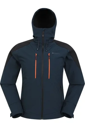 Mountain Warehouse Mens Mens Radius Water Resistant Softshell Coat Jacket