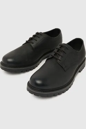 Schuh Mens Paxon Leather Lace-Up Shoes