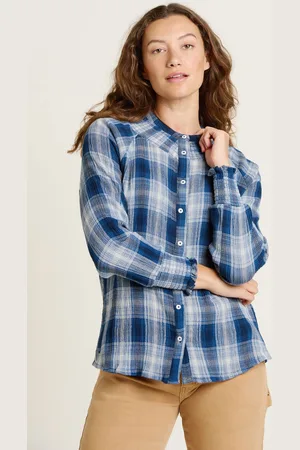 Brakeburn Womens Gold Hill 100% Cotton Blouse